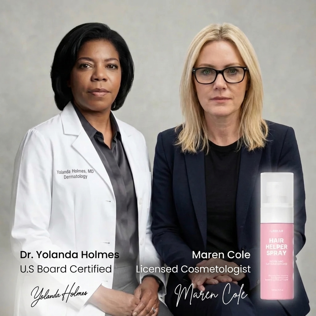 Dr. Yolanda Holmes and Maren Cole — Co-Creators of TryBello Hair Helper Spray