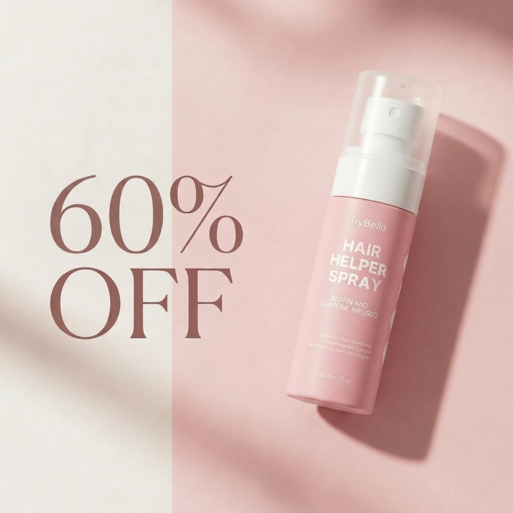 TryBello Hair Helper Spray — 60% OFF