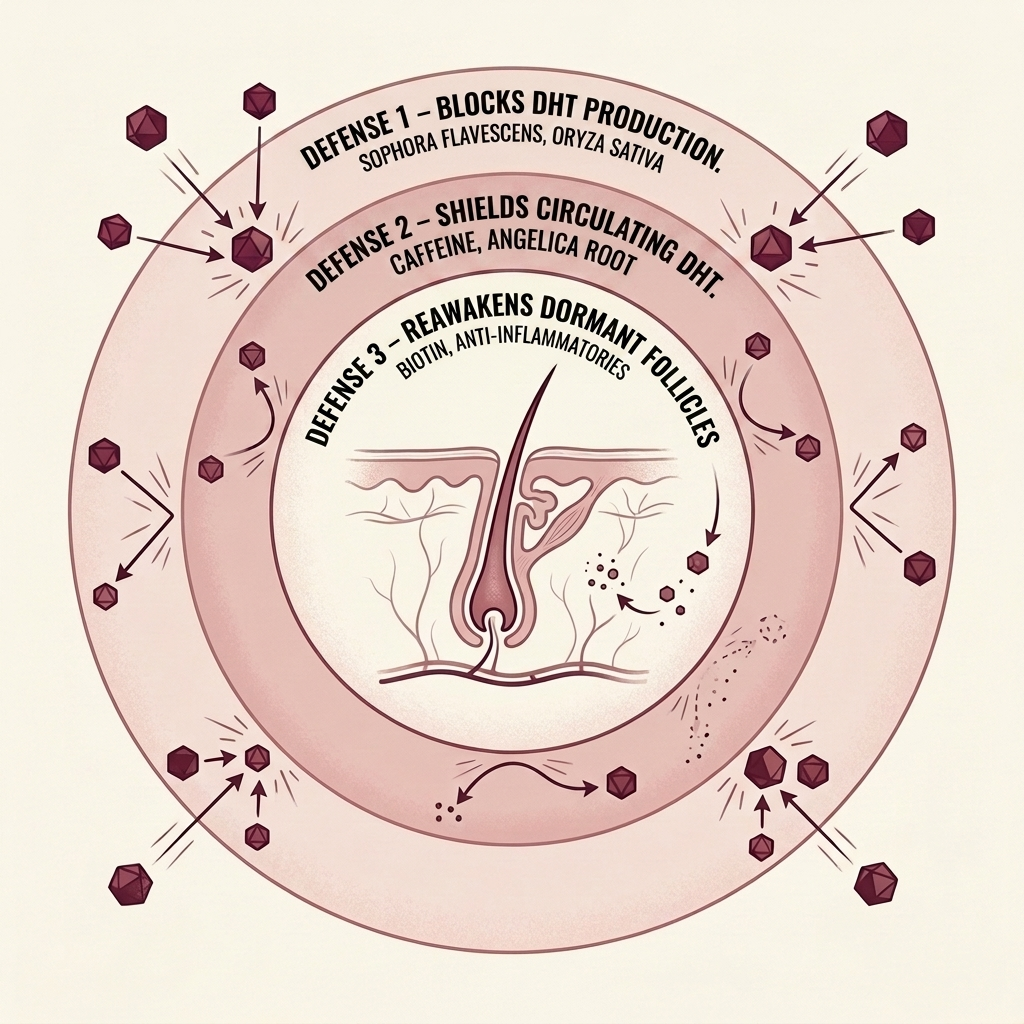 TryBello Triple Defense System diagram